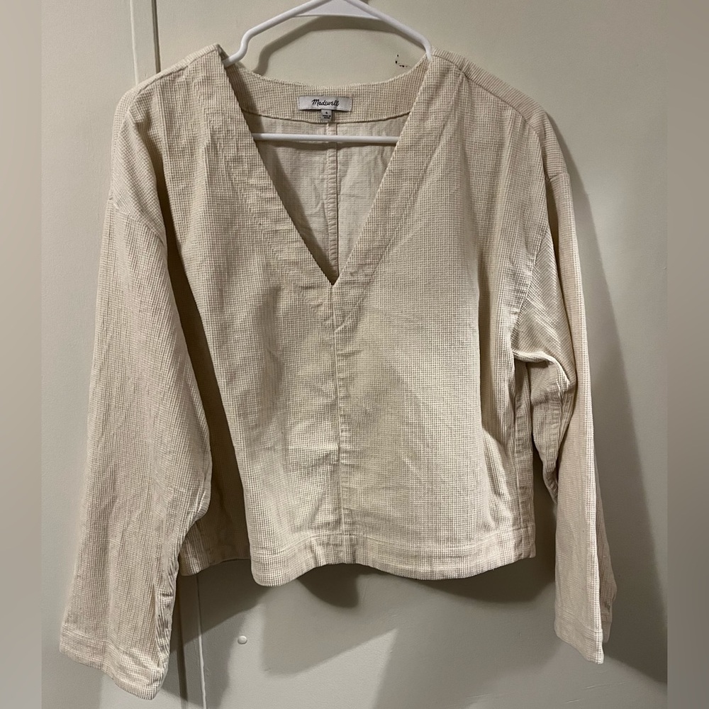 Madewell Corduroy Top